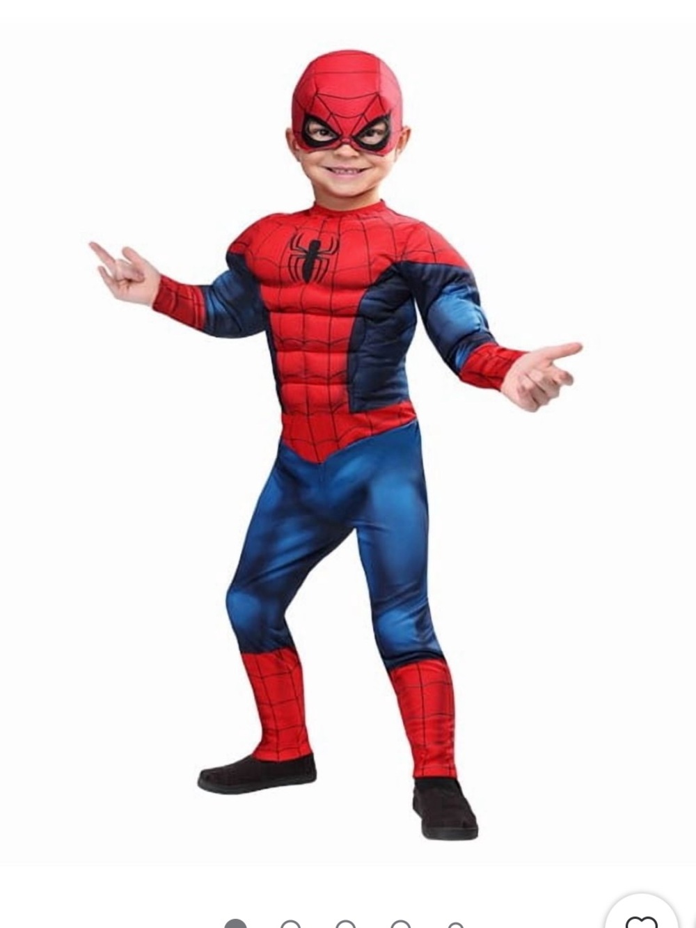 Toddler Spider-Man costume